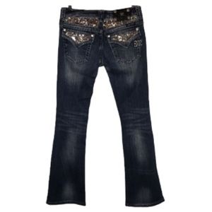 Miss Me Jeans Size 27 STYLE NO:JE5731BR/BOOT